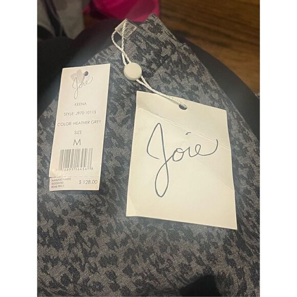 NWT Joie Keena Mid Rise Leopard Leggings Medium - Picture 6 of 7